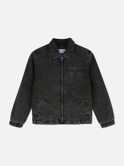 Chaqueta Vaquera Con Puños Ajustados