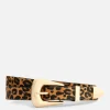 Cinturón De Leopardo Texturizado