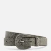 Cinturón De Strass Con Hebilla