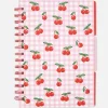 Cuaderno A5 Con Diseño De Cerezas