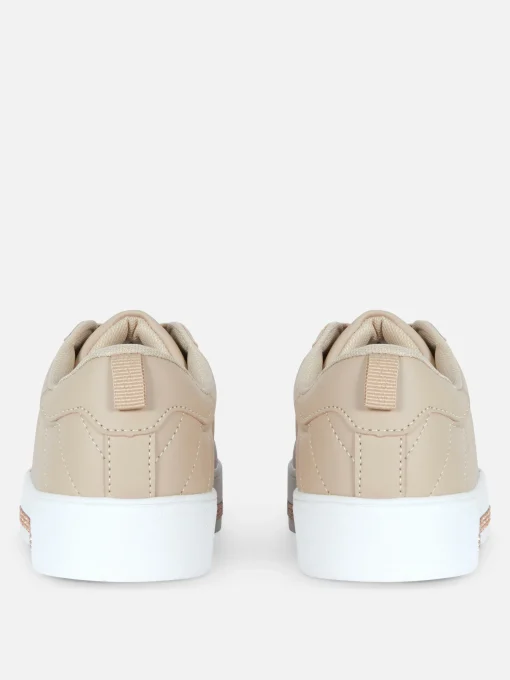 Deportivas De Caña Baja Con Strass