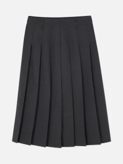 Falda Midi Plisada De Rita Ora