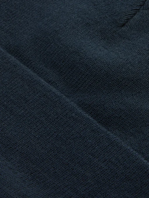 Gorro De Punto Con Borde Vuelto