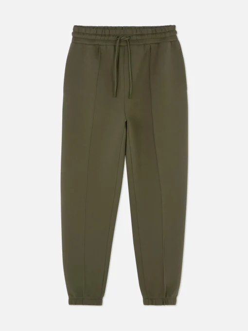 Joggers Con Bajos Ajustados Y Pliegues De Kem