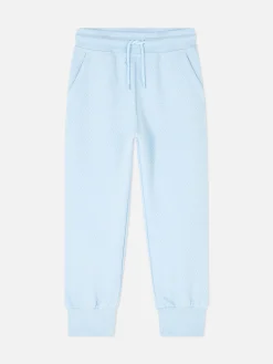 Joggers Con Textura Y Cordón De Ajuste