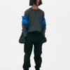 Joggers De Popelina Con Bajos Ajustados