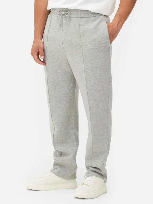 Joggers Rectos Con Pliegues Kem