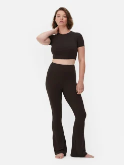 Leggings Acampanados Muy Suaves De Rita Ora
