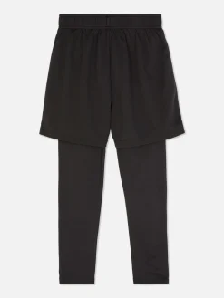 Leggings Cortos Deportivos 2 En 1