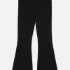 Leggings De Punto Acampanados