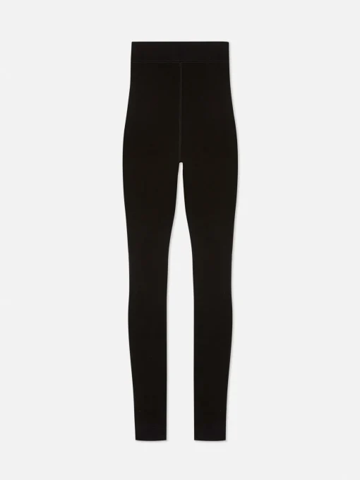 Leggings Ligeros De Terciopelo Con Forro Afelpado