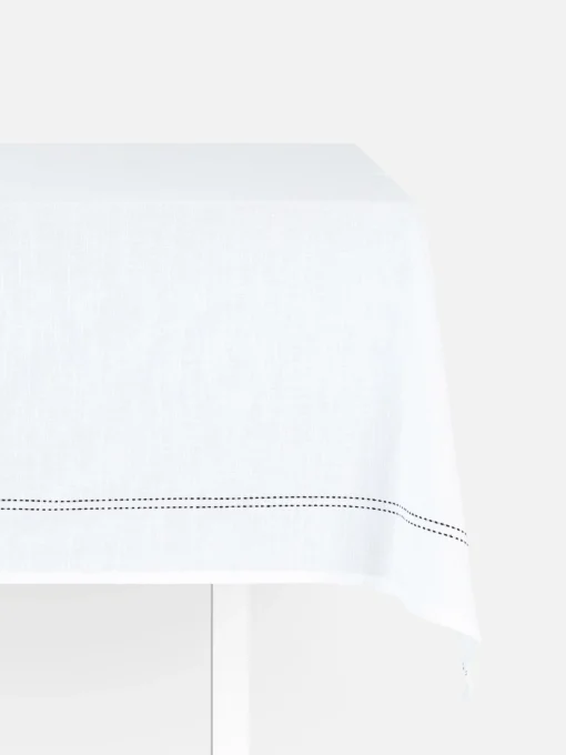 Mantel Con Pespuntes Decorativos