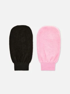 2 Minibrillos De La Casa De Muñecas De Gabby Manoplas Desmaquilladoras