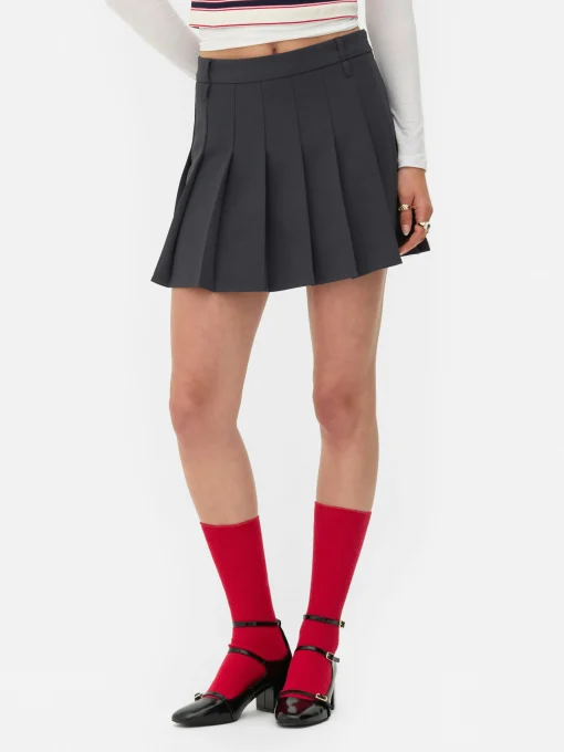 Minifalda Plisada De Rita Ora