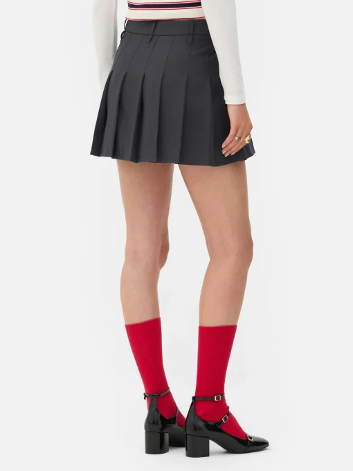 Minifalda Plisada De Rita Ora
