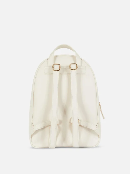 Mochila Acolchada De Piel Sintética