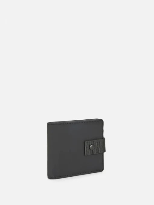 Monedero Plegable Con Acabado Engomado