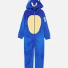 Mono De Pijama De Sonic, El Erizo Para Niños Y Niñas