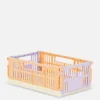Multicolour Collapsable Storage Basket