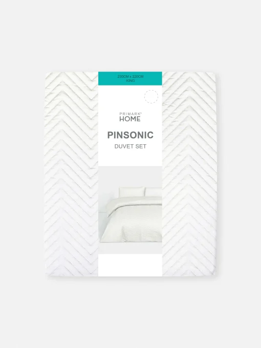 Nórdico En Zigzag De Pinsonic Para Cama King