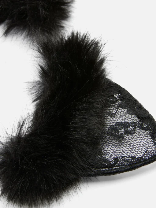 Orejas De Gato De Encaje Para Halloween