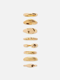 Pack De 8 Anillos Surtidos