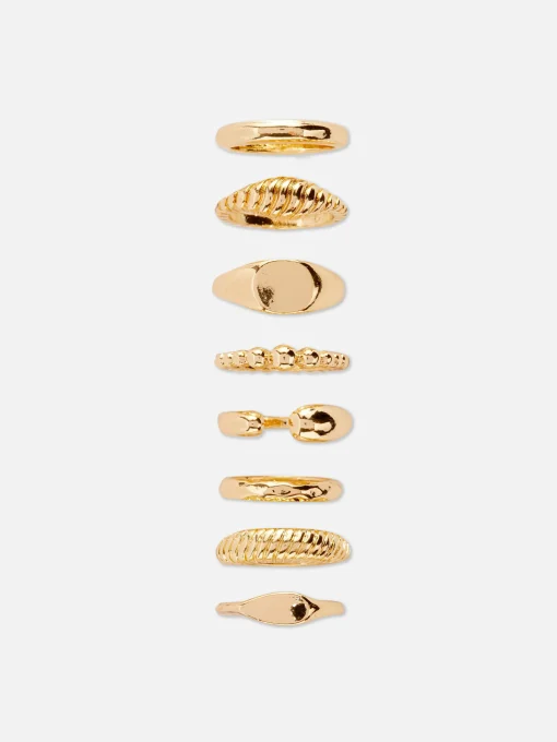Pack De 8 Anillos Surtidos