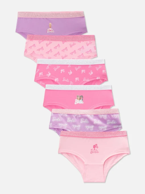 Pack De 6 Braguitas A La Cadera De Barbie
