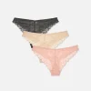 Pack De 3 Braguitas Brasileñas De Encaje