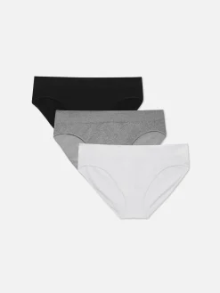 Pack De 3 Braguitas Básicas Sin Costuras