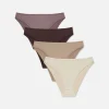 Pack De 4 Braguitas De Pernera Alta