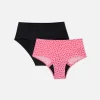 Pack De 2 Braguitas De Talle Bajo Sin Costuras
