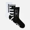 Pack De 3 Calcetines Altos De Miércoles Addams