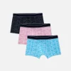 Pack De 3 Calzoncillos Bóxer Con Estampado Space Dye