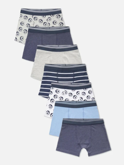 Pack De 7 Calzoncillos De Temática De Fútbol
