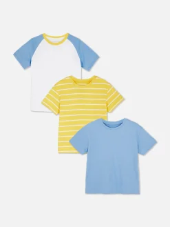 Pack De 3 Camisetas De Manga Corta Surtidas