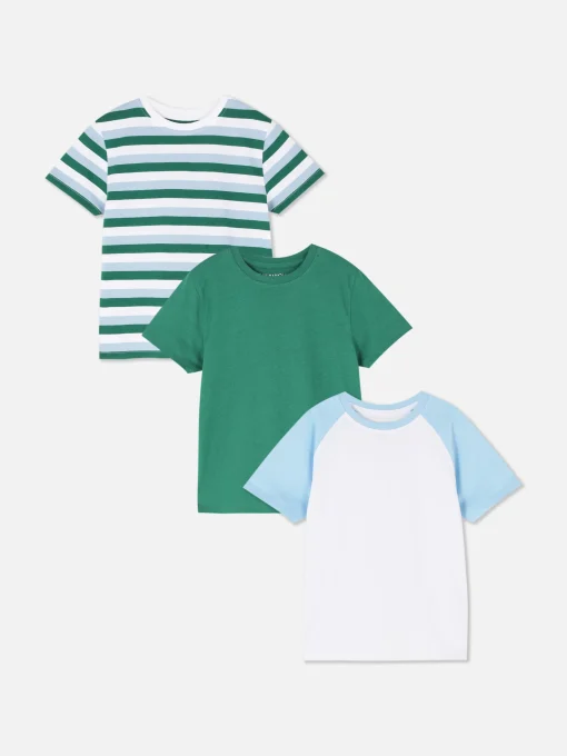 Pack De 3 Camisetas De Manga Corta