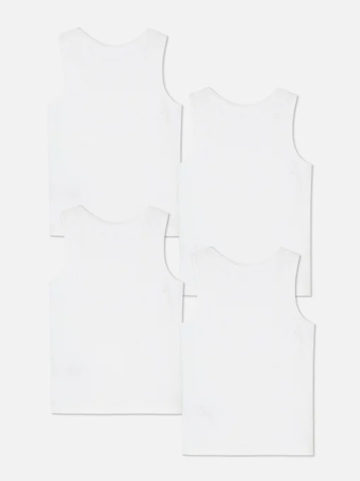 Pack De 4 Camisetas Térmicas Sin Mangas