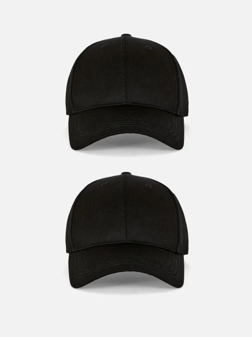 Pack De 2 Gorras De Béisbol Tejidas