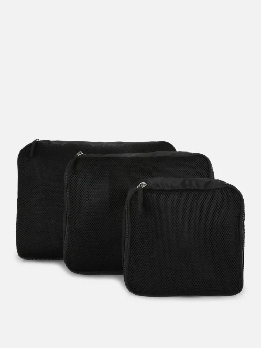 Pack De 3 Organizadores De Equipaje De Malla