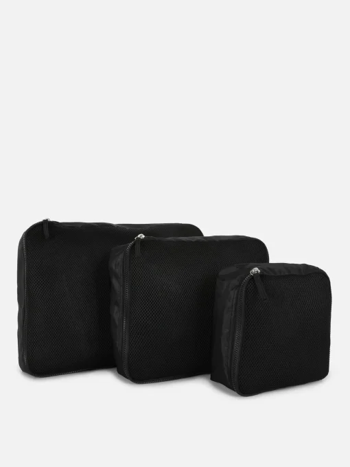 Pack De 3 Organizadores De Equipaje De Malla