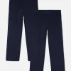 Pack De 2 Pantalones Escolares Para Niño Pequeño