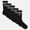 Pack De 5 Pares De Calcetines Deportivos Altos Umbro
