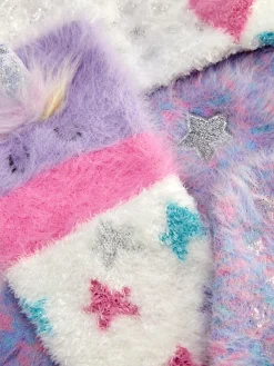Pack De 2 Pares De Calcetines Con Unicornios