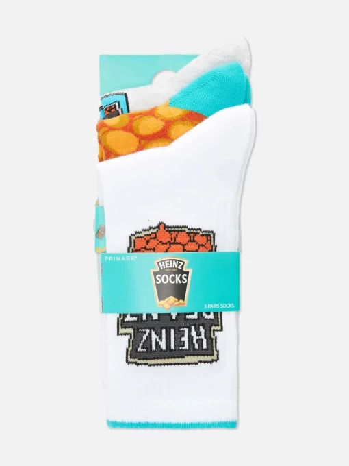 Pack De 3 Pares De Calcetines Bajos De Alubias Heinz