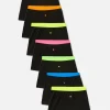 Pack De 7 Pares De Calzoncillos Con Toque De Neón