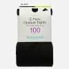 Pack De 3 Pares De Medias Opacas De 100 DEN