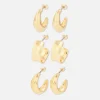 Pack De 3 Pendientes De Aro Surtidos