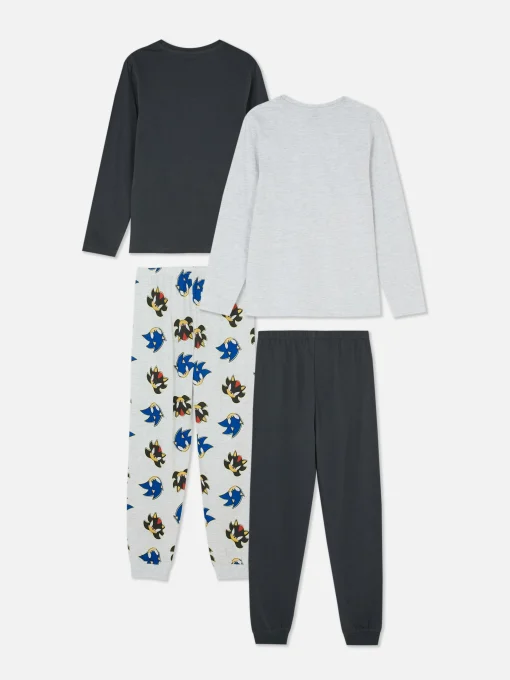 Pack De 2 Pijamas De Sonic, El Erizo, Y Shadow