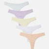 Pack De 5 Tangas Con Estampado Gráfico